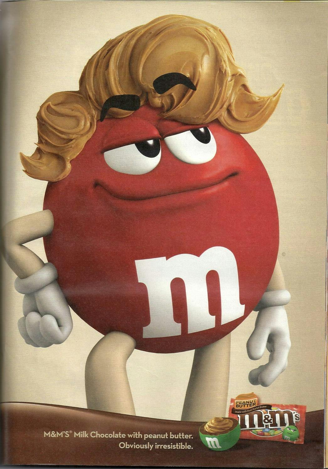 mm ad example of M&M's Ad