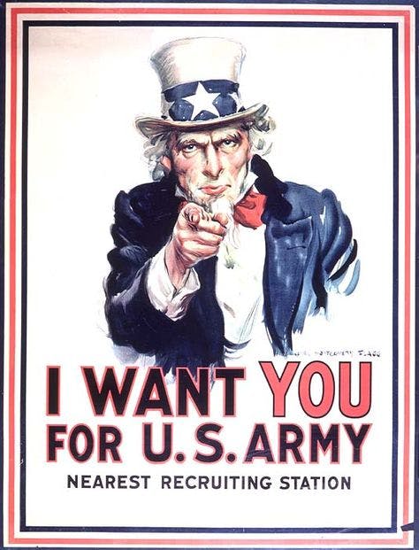 army ad example of Army Ad