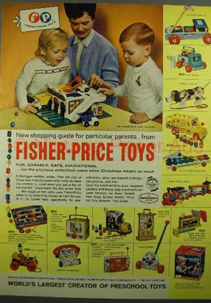 fisher price ad example of Fisher-Price Ad