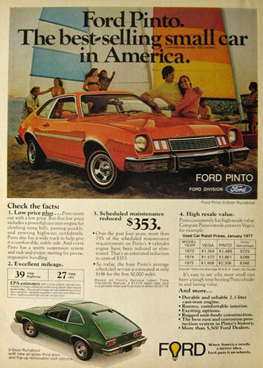 ford ad example of Ford Ad