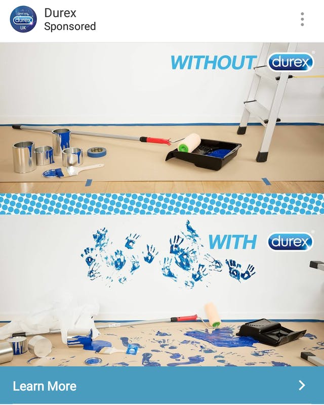 durex ad example of Durex Ad